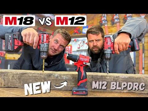 Видео: ЭКСКЛЮЗИВ! M12 BLPDRC против M18 — НОВАЯ БУ от Milwaukee в деле!