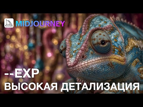 Видео: Midjourney V7: Экспериментальный параметр EXP для высокой детализации и текстур