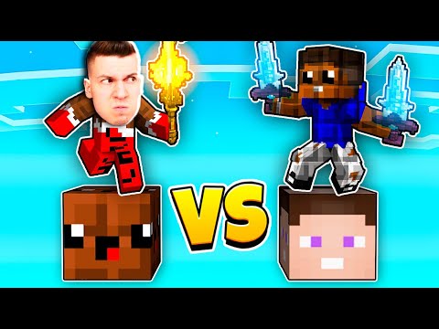 Видео: 😱 ЭПИЧНАЯ БИТВА ! Лаки Блок ВЛАДУС vs Лаки Блок ЛЁНЯ в Майнкрафт ! НУБ и ПРО