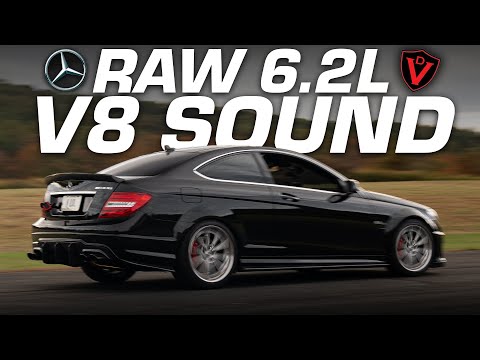 Видео: Самый лучший в мире звук V8?! Mercedes C63 AMG W204 Выхлоп Valvetronic