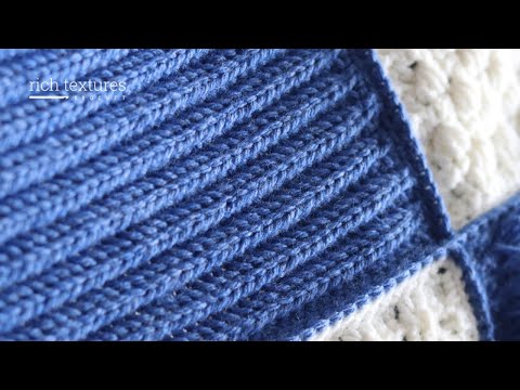 Видео: Узор крючком из афганского квадрата с узором «ёлочка»