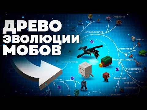 Видео: Дерево Эволюции Мобов | Майнкрафт Теория - MrGridlock