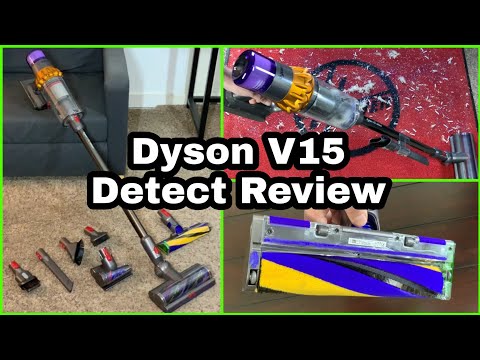 Видео: Обзор пылесоса Dyson V15 Detect и советы по его обслуживанию