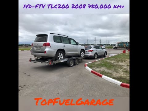 Видео: 1VD-FTV TLC200 2008 750.000+ km Полный Обзор.