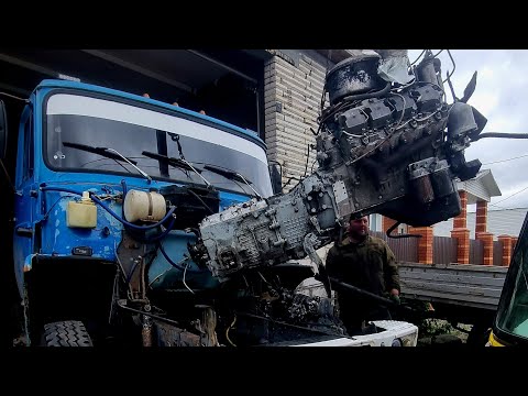 Видео: НОВЫЙ МОТОР В ЗиЛА👍, первый выезд💪😎