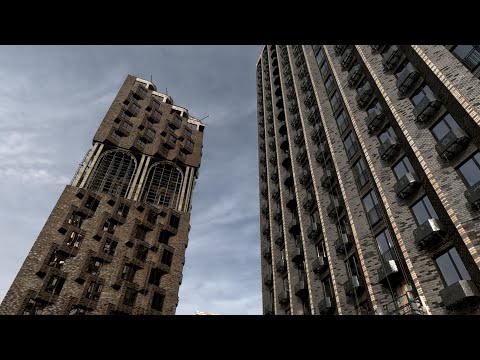 Видео: City walking #204. Volgograd. "Skyscrapers" :) (Волгоград. Высотки)