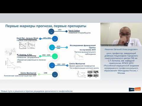 Видео: Лимфовторник. Новые пути и решения в терапии рецидивов хронического лимфолейкоза.