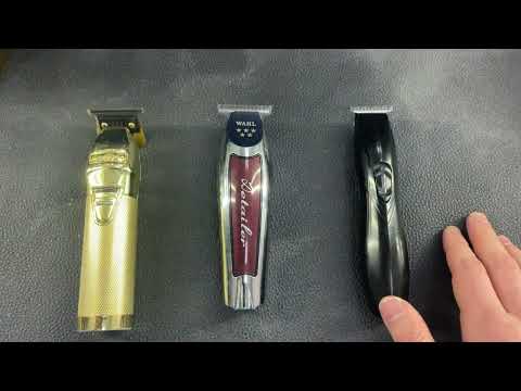 Видео: Какой триммер выбрать? Andis d-8, babyliss skeleton, wahl detailer li, обзор триммеров