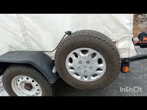 Видео: жилой прицеп. некоторые доработки прицепа Универсал плюс