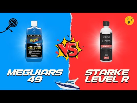 Видео: Meguiars 49 Oxidation Remover против Starke Level R | Какой состав лучше?