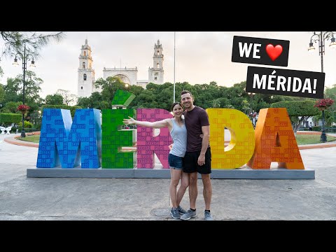 Видео: Мы ЛЮБИМ Мериду, Мексика! ❤️ (Изучаем ПРЕКРАСНЫЕ площади, архитектуру и многое другое в Мериде!)