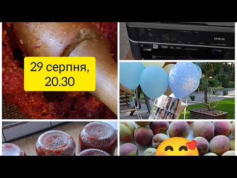 Видео: Про збір та переробку урожаю; радісна новина та кадри з відпочинку🍅🌶️🧅🌽🎂🎈💻🖨️🖱️