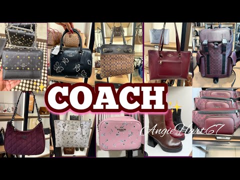 Видео: COACH OUTLET 🎄НОВАЯ ПРАЗДНИЧНАЯ КОЛЛЕКЦИЯ 2025 #сумки #кошельки #рюкзаки #обувь @AngieHart67
