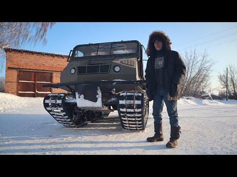 Видео: Гусеничный вездеход за 450 000р!