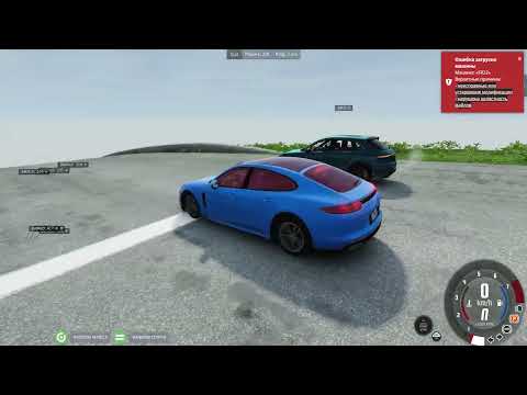 Видео: спуск с горы без тормозов на максимальной скорости в BeamNG drive вместе с Biworld