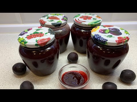 Видео: Сливовый соус  к мясу | Невероятно вкусно | Заготовки на зиму. Ткемали из слив на зиму.