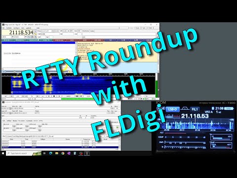 Видео: Обзор RTTY с FLDigi