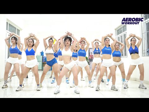 Видео: Сжечь жир на руках + ногах + животе | Потеря веса и сжигание жира за 45 минут | Aerobic Workout