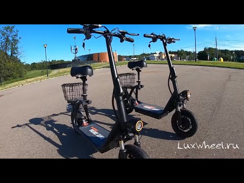 Видео: Полноприводный МИНИ электроскутер White Siberia 2000W - распаковка, обзор, тест-драйв.