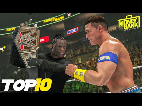 Видео: WWE 2K25: Money In The Bank 2025. 10 лучших моментов