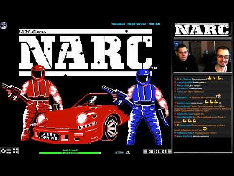 Видео: NARC прохождение Co-op (U) | Игра на (Dendy, Nes, Famicom, 8 bit) Rare 1988 Стрим HD RUS