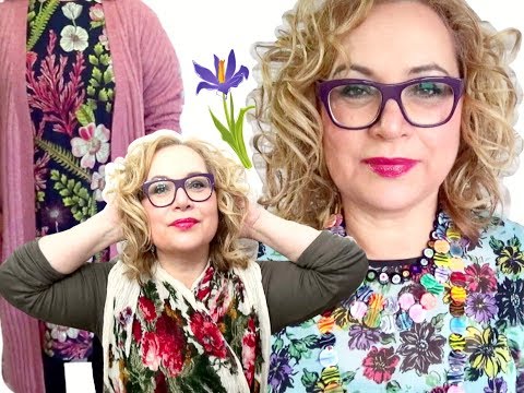 Видео: Как носить цветочный принт зимой, если Вы не модель и Вам за 40, за 50, за 60? Это возможно?