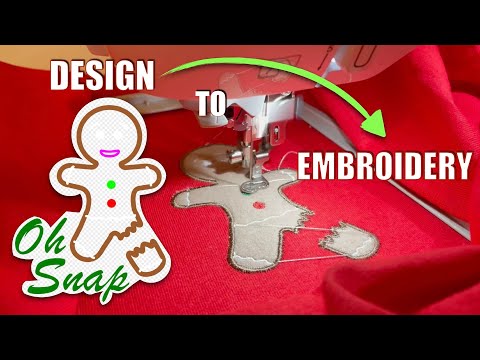 Видео: Вышивка и дизайн аппликаций на рубашках чернилами/стежком