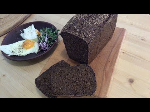 Видео: Бородинский хлеб на закваске. Мой любимый хлеб на закваске. Попробуйте, это очень вкусно 🤤