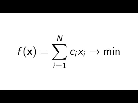 Видео: Линейное программирование