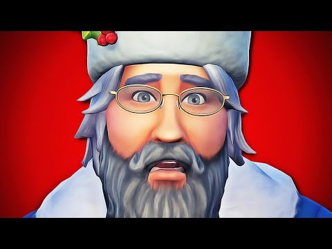 Видео: Скрестил Деда Мороза и Дух Сулани в Симс 4