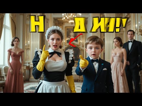 Видео: Богатый отец попросил сына выбрать маму среди моделей — но он выбрал уборщицу!