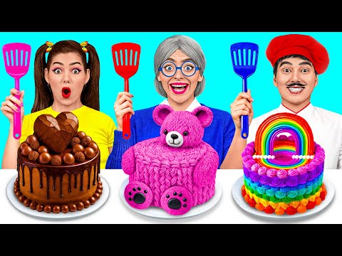 Видео: Кулинарный Челлендж: Я против Бабушки | Творческие Кулинарные Идеи от Trend DO Challenge