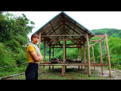 Видео: СТРОИМ ДЕРЕВЯННЫЙ ДОМ В ШТОРМ, строим аварийное убежище - GRID & ALONE OFF - ANA BUSHCRAFT