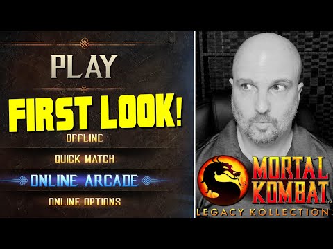 Видео: ОНЛАЙН-АРКАДА Первый взгляд на Mortal Kombat Legacy Kollection