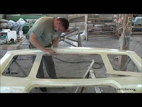 Видео: Ремонт передней части прицепа-каравана