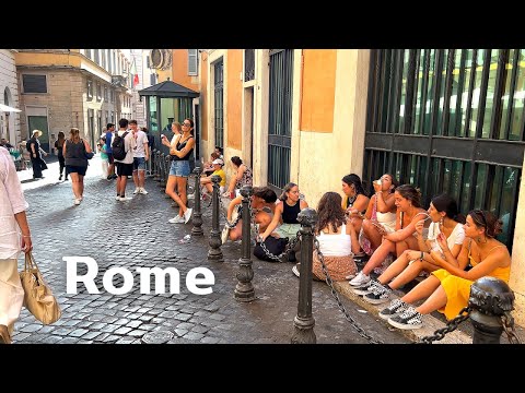 Видео: [4K] 🇮🇹 Утренняя прогулка по Италии👡: Рим, Фонтан Треви⛲ Пантеон🏛️Кампо де Фьори, Пьяцца Навона 2022