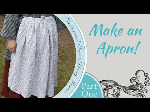 Видео: Как сделать фартук. Часть 1