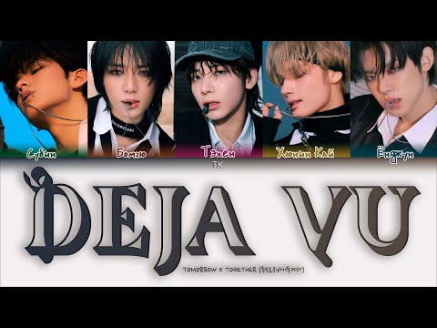 Видео: TXT – Deja Vu [ПЕРЕВОД НА РУССКИЙ/КИРИЛЛИЗАЦИЯ Color Coded Lyrics]