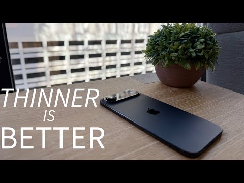 Видео: iPhone Air. Аппаратное обеспечение хуже, чем у Pro… но я всё равно предпочитаю Air.