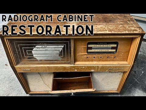 Видео: Реставрация старинного радиола