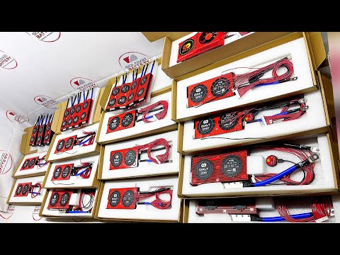 Видео: Бмс платы защиты ДЭЛИ DALY BMS 6S 7S 13S 14S Smart Li-ion li-NMC смарт защита аккумуляторов