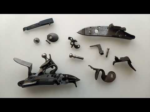 Видео: Изготовление кремневого замка в начале 18 века
