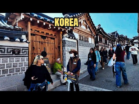 Видео: Прогулка по деревне Букчон Ханок – Традиционные корейские дома и живописные виды Сеула 🇰🇷🏯