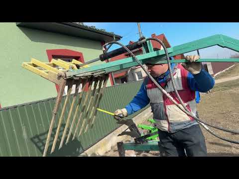 Видео: Навантажувач на задню навіску.