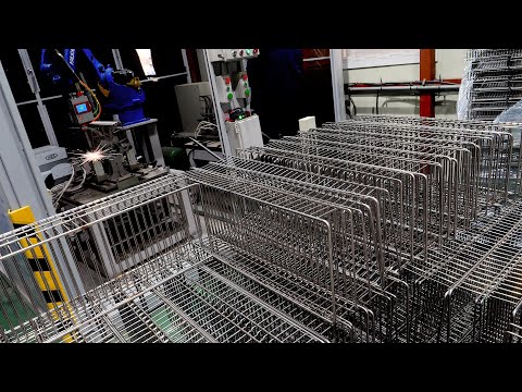 Видео: Процесс изготовления гигиенической сушилки для посуды. Корейская фабрика кухонных принадлежностей