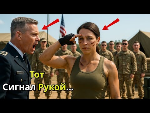 Видео: Генерал сказал: «Такой сигнал рукой — только для морских котиков», и замер, когда она ответила