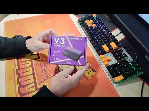 Видео: Карта видеозахвата Fifine V3 ( распаковка ) ...