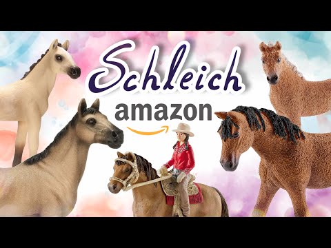 Видео: Лошади Schleich с Amazon | GASCHer's