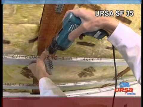Видео: Изолация на скатни покриви с изолация URSA (BG)