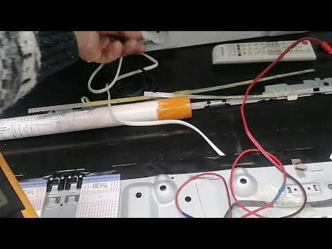 Видео: ue43nu7090u замена подсветки.